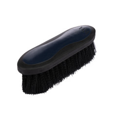 Brosse dure HKM Soft Bleu foncé / noir