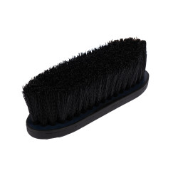 Brosse dure HKM Soft Bleu foncé / noir