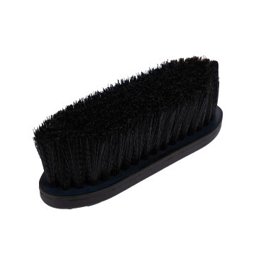 Brosse dure HKM Soft Bleu foncé / noir