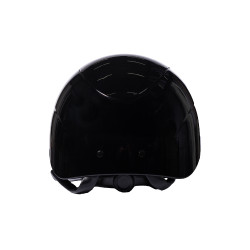 Casque HKM Alarion Brillant Noir / noir