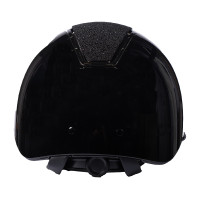 Casque HKM Lady Shield brillant Noir / argenté
