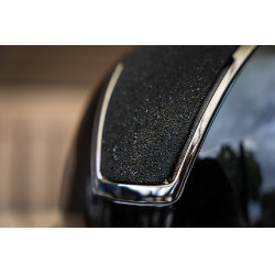 Casque HKM Lady Shield brillant Noir / argenté