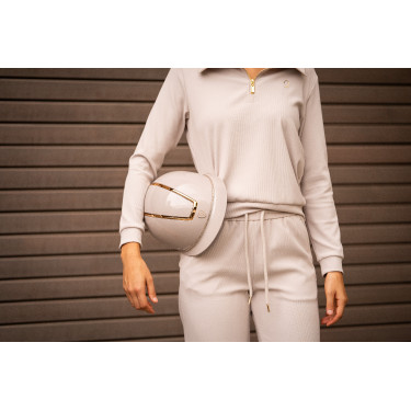 Casque Lauria Garrelli Limone Gris / beige Casque Lauria Garrelli Limone Gris / beige