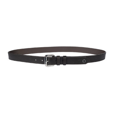 Ceinture en cuir Lauria Garrelli Arezzo Marron foncé