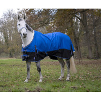 Couverture Equi-Theme Tyrex 1200D Aisance Bleu / noir
