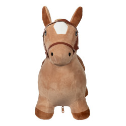 Cheval sauteur HKM enfant Marron clair