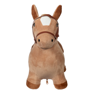 Cheval sauteur HKM enfant Marron clair