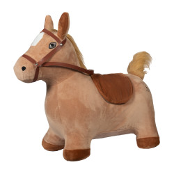 Cheval sauteur HKM enfant Marron clair