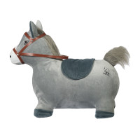 Cheval sauteur HKM enfant Gris