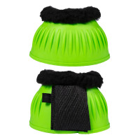 Cloches en caoutchouc HKM Atlanta Neon avec fourrure Vert néon Cloches en caoutchouc HKM Atlanta Neon avec fourrure Vert néon