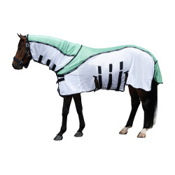 Couverture anti-mouches HKM Light Vert / blanc