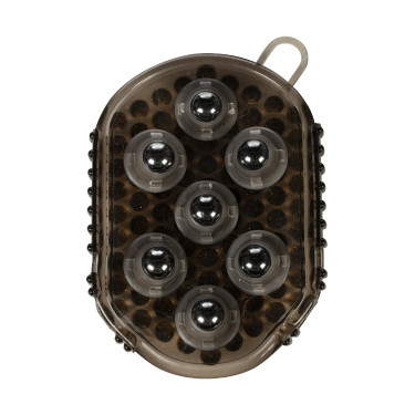 Gant de massage HKM Flip Noir