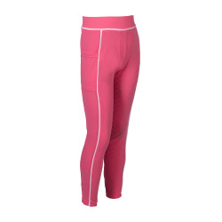 Legging HKM Maui fond intégral en silicone enfant Rose Legging HKM Maui fond intégral en silicone enfant Rose