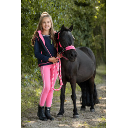 Legging HKM Maui fond intégral en silicone enfant Rose Legging HKM Maui fond intégral en silicone enfant Rose