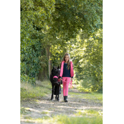 Legging HKM Maui fond intégral en silicone enfant Rose Legging HKM Maui fond intégral en silicone enfant Rose