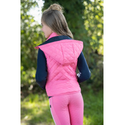 Legging HKM Maui fond intégral en silicone enfant Rose Legging HKM Maui fond intégral en silicone enfant Rose