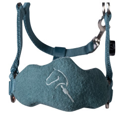 Licol avec polaire HKM Hobby Horse Turquoise Bleu Licol avec polaire HKM Hobby Horse Turquoise Bleu