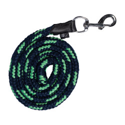 Longe HKM Maui avec mousqueton Bleu foncé / vert Multi-couleurs Longe HKM Maui avec mousqueton Bleu foncé / vert Multi-couleurs