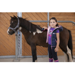 Gilet réversible Equi-Kids Jade Bleu marine