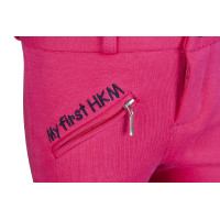 Pantalon HKM enfant My first Rose sombre / bleu marine