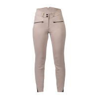 Pantalon HKM Pearl City fond intégral en silicone femme Beige