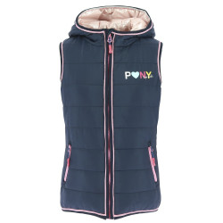 Gilet réversible Equi-Kids Jade Bleu marine