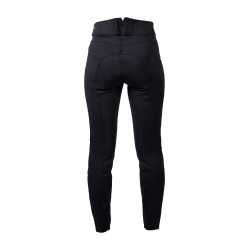 Pantalon HKM Pearl City fond intégral en silicone femme Noir