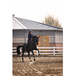 Polo à manches longues Lauria Garrelli Arezzo Soft Bleu profond