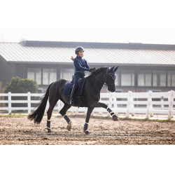 Polo à manches longues Lauria Garrelli Arezzo Soft Bleu profond