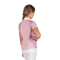 Polo de concours HKM Glam enfant Vieux rose Polo de concours HKM Glam enfant Vieux rose