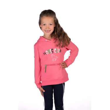 Sweat à capuche HKM Maui enfant Rose