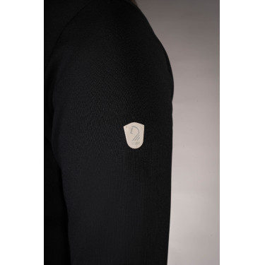 Sweat zippé Lauria Garrelli Limone femme Noir