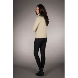 Sweat zippé Lauria Garrelli Limone femme Gris / beige Sweat zippé Lauria Garrelli Limone femme Gris / beige