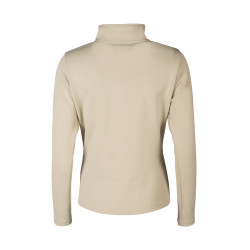 Sweat zippé Lauria Garrelli Limone femme Gris / beige Sweat zippé Lauria Garrelli Limone femme Gris / beige