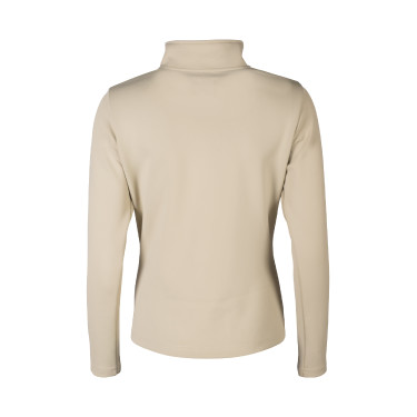 Sweat zippé Lauria Garrelli Limone femme Gris / beige Sweat zippé Lauria Garrelli Limone femme Gris / beige