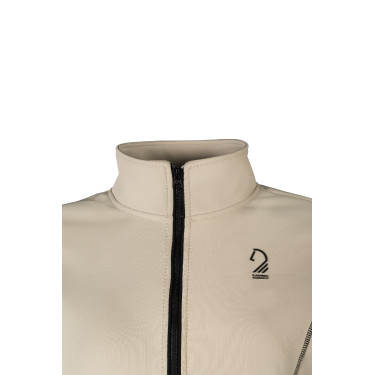 Sweat zippé Lauria Garrelli Limone femme Gris / beige Sweat zippé Lauria Garrelli Limone femme Gris / beige