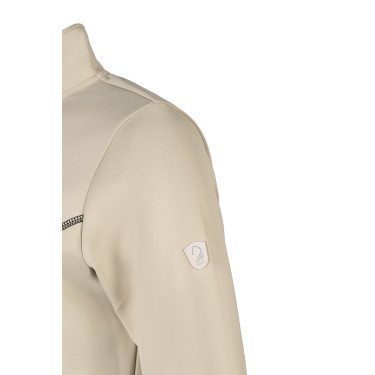 Sweat zippé Lauria Garrelli Limone femme Gris / beige Sweat zippé Lauria Garrelli Limone femme Gris / beige