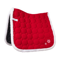 Tapis de selle Noël HKM Liverpool Rouge
