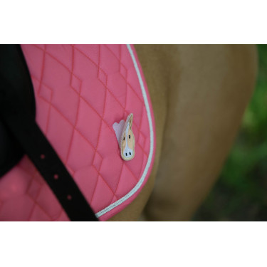 Tapis HKM Maui Patch pour shettys Rose Tapis HKM Maui Patch pour shettys Rose