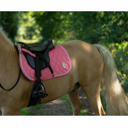 Tapis HKM Maui Patch pour shettys Rose Tapis HKM Maui Patch pour shettys Rose