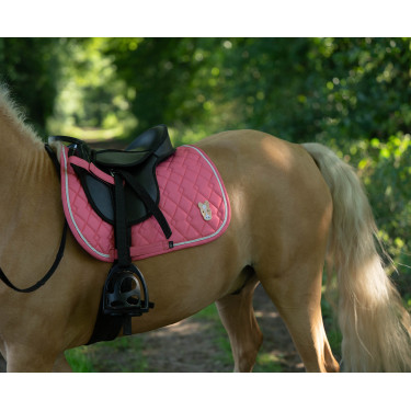 Tapis HKM Maui Patch pour shettys Rose Tapis HKM Maui Patch pour shettys Rose