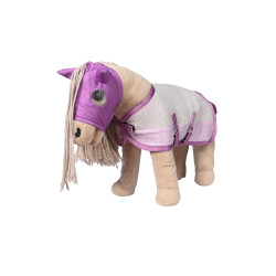 Set de mouches Cuddle Horse HKM Rose claire