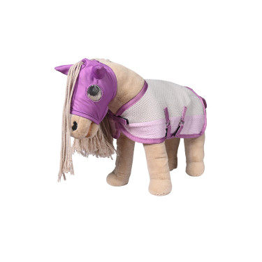 Set de mouches Cuddle Horse HKM Rose claire