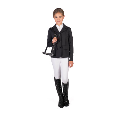 Veste de concours HKM Amy enfant Noir