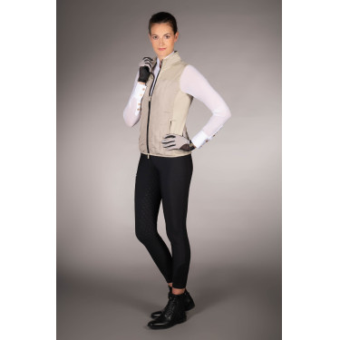 Veste sans manches Lauria Garrelli Limone femme Gris / beige