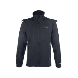 Veste softshell Team HKM homme Noir
