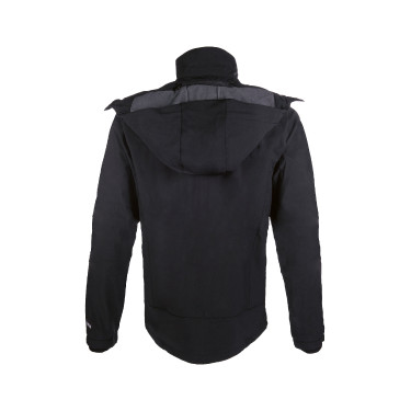 Veste softshell Team HKM homme Noir