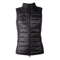 Veste sans manches HKM en jersey/nylon Basel II Style femme Noir