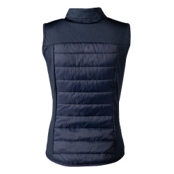 Veste sans manches HKM en jersey/nylon Basel II Style femme Bleu profond