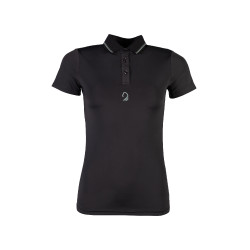 Polo Laura Garrelli Limone manches courtes femme Noir Polo Laura Garrelli Limone manches courtes femme Noir